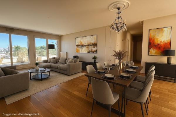 Acheter appartement 4 pièce(s) 122 m² - Photo